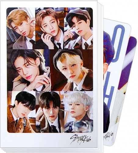 بوست كارد ستراي كيدز مع التواريخ Stray kids Post C...