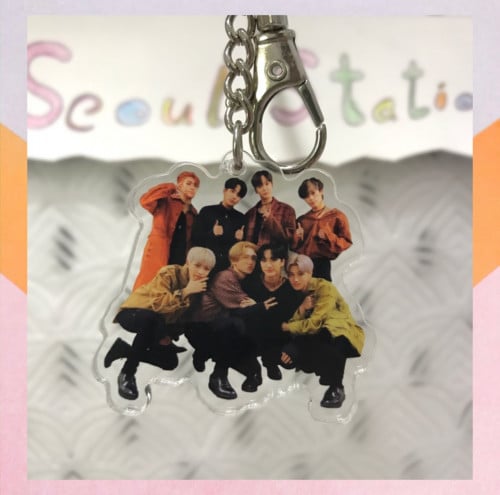 ميدالية ايتيز ATEEZ Keychain