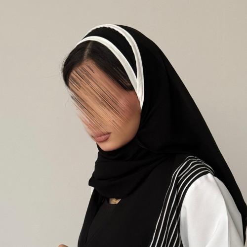 طرح سوداء بطرف ( ملون )