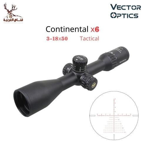 ناظور فيكتور كونتنينتال Continental x6 3-18x50 ARI...