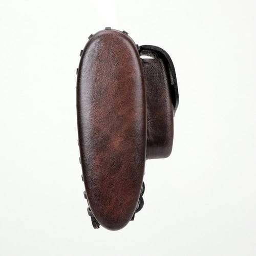 خدة جلد بني مع جيب توربون LP00291