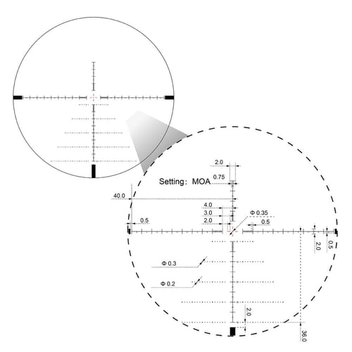 ناظور فيكتور سنتينل Sentinel 4-16x44 FFP SCFF-56