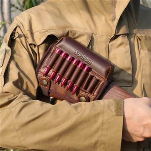 خدة جلد جثري يمين توربون بني HA1056PULE-BN