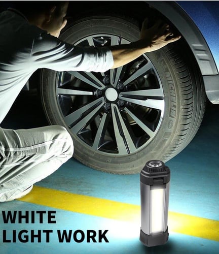 لمبة سنارة 80 سم سوبر برايت 3 شريحة مع كشاف لونين...