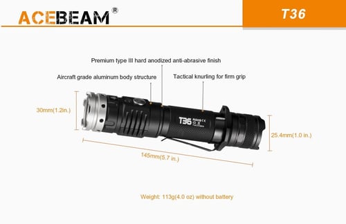 كشاف يدوي Acebeam 2100 T36