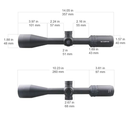 ناظور فيكتور هوجو Hugo 4-16x44 SFP