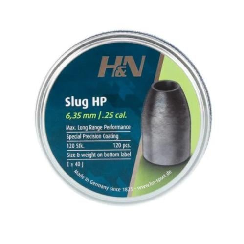 رصاص H&N سلج HP عيار 6.35/250 وزن 28 جرين