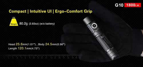 كشاف يدوي كلاروس klarus G10