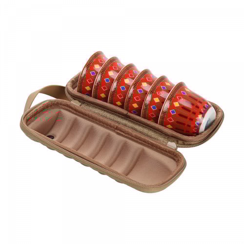 شنطة فناجيل 6 قطع ضد الصدمات - السنيدي