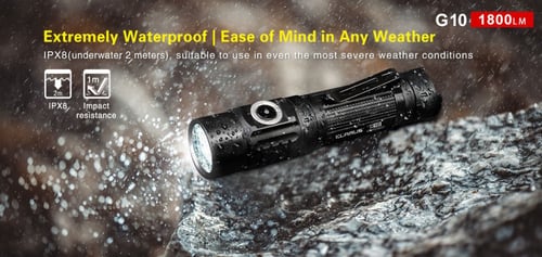 كشاف يدوي كلاروس klarus G10