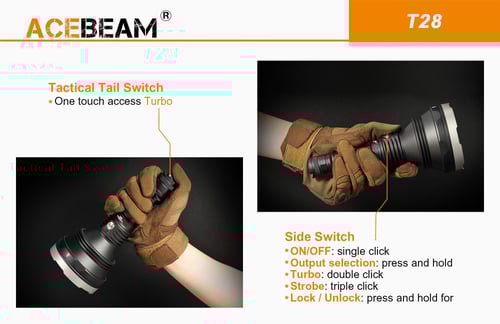 كشاف يدوي Acebeam T28