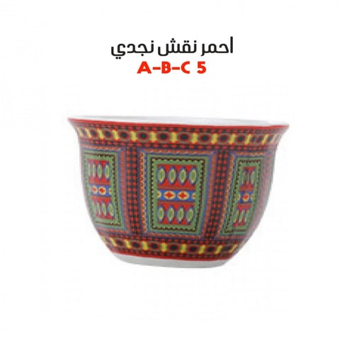 شنطة فناجيل 6 قطع 100 مل ضد الصدمات