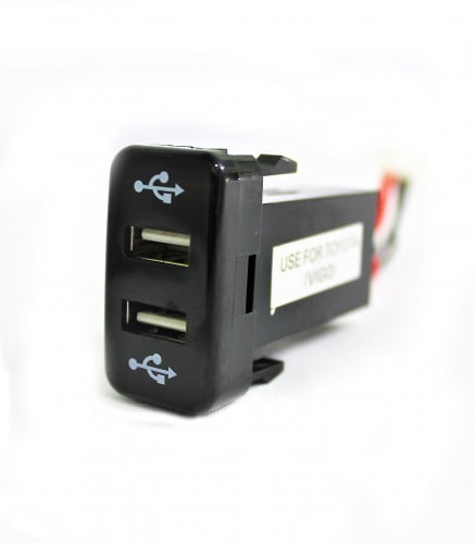 مخرج USB شاحن جوال تويوتا ثنائي