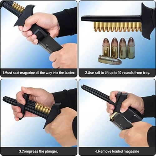 اعادة تعبية المخزن بسرعة للمسدسات 9مل