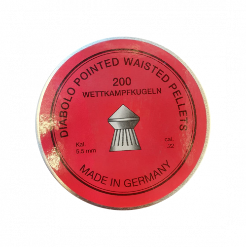 رصاص ألماني H&N بوينتد احمر 5.5/200 مدبب 8.5 جرين