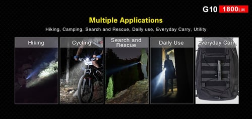 كشاف يدوي كلاروس klarus G10