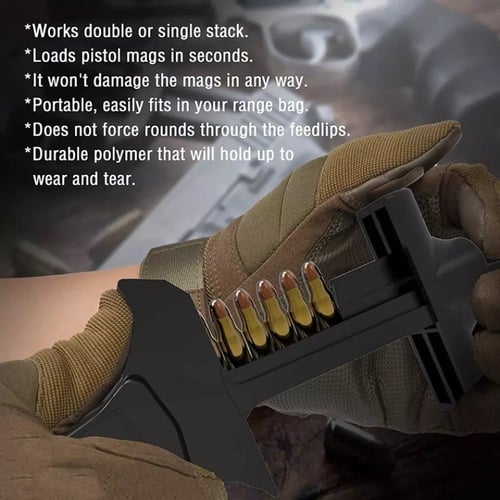 اعادة تعبية المخزن بسرعة للمسدسات 9مل