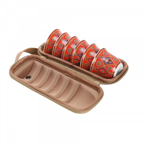 شنطة فناجيل 6 قطع 100 مل ضد الصدمات