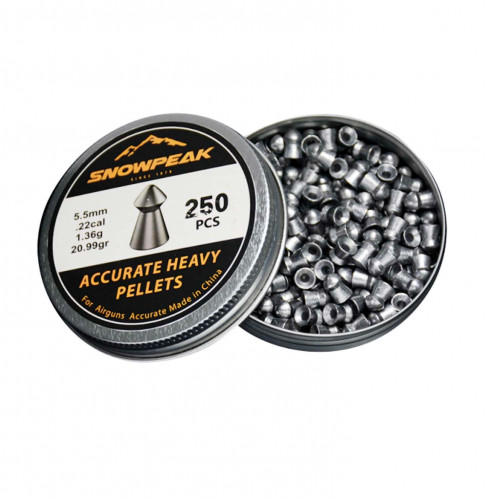 رصاص سنوبيك مقاس 5.5 وزن 20.99 جرين