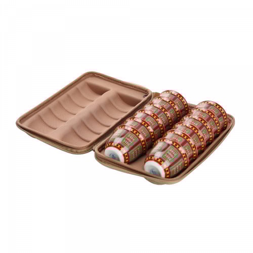 شنطة فناجيل 12 قطعة 100 مل ضد الصدمات