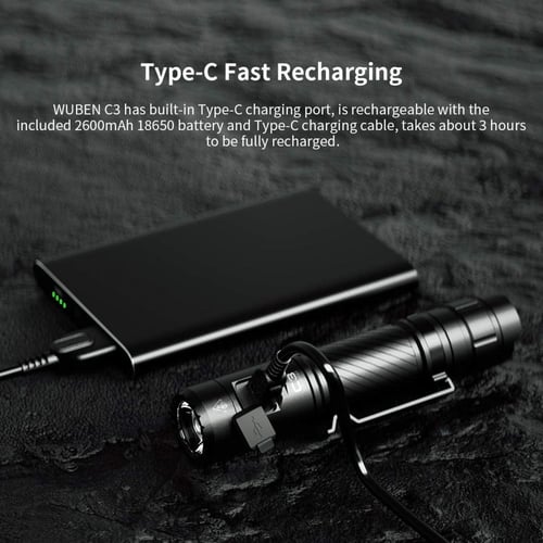 كشاف يدوي WUBEN C3 لومن 1200