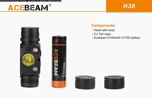 كشاف يدوي Acebeam H30