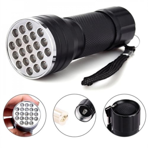 كشاف العقارب صغير 21 ليد - لون ازرق