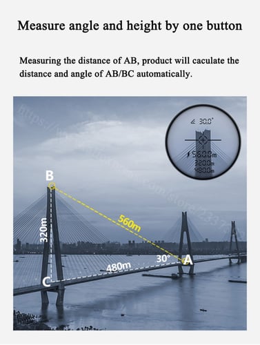 جهاز قياس المسافة سيندواي (المطور) 1500 متر