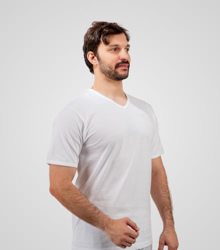 فنيلة داخلية رجالية قطن سبع ( من شادن )