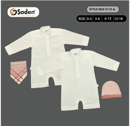 بربتوز اطفال مع سكارف احمر او قبوع