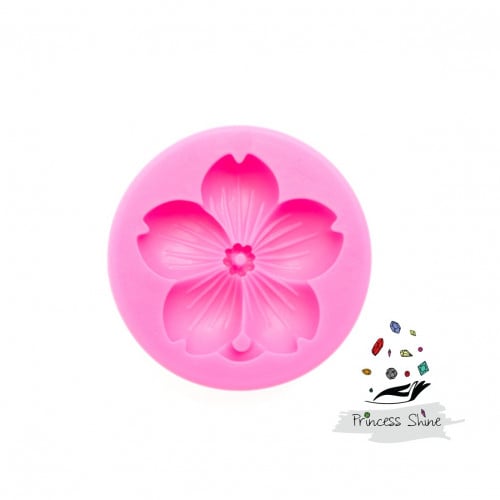 573 - قالب سيليكون تعليقة زهرة ساكورا