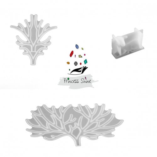 710 - قالب سيلكون لتشكيل حامل اكسسوارات بشكل الوعل