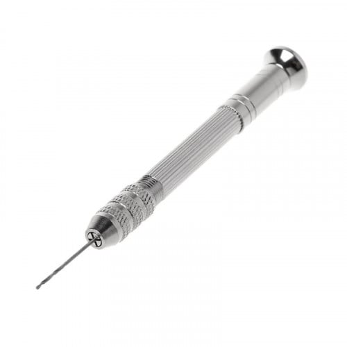 658 - دريل يدوي لخرم الاكسسوارات - ملحق معه 10مقاس...