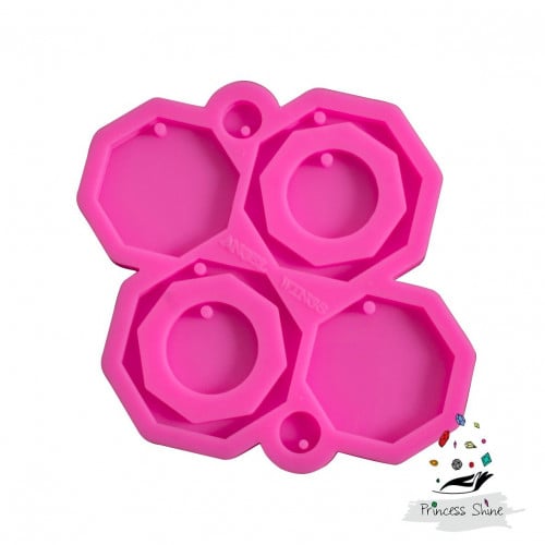 570 - قالب سيليكون مجموعة تعليقات