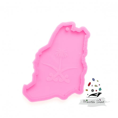 575 - قالب سيليكون تعليقة السعودية - حجم كبير