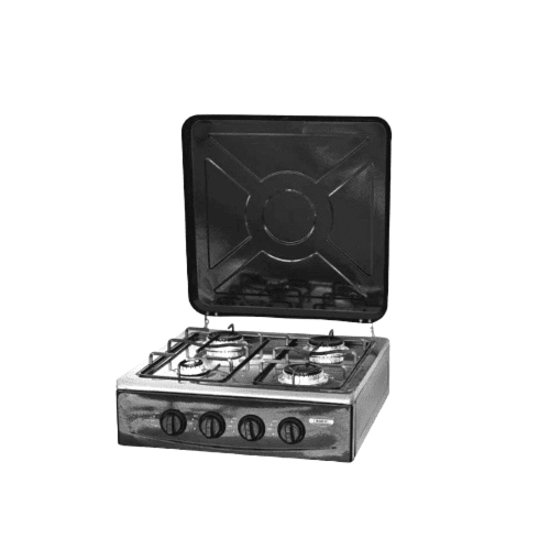 موقد غاز منخفض مع 4 شعلات