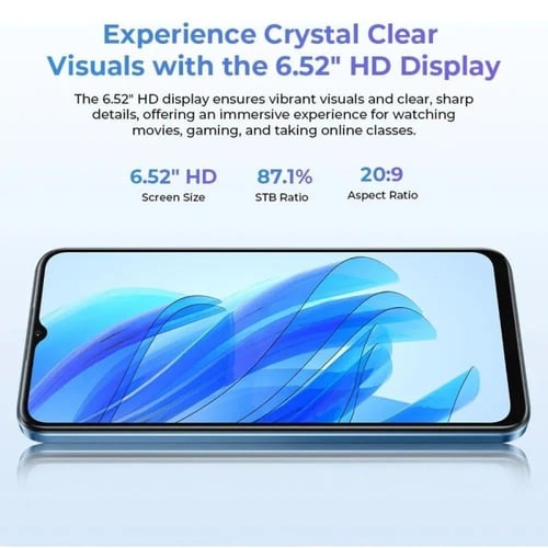 أوكيتيل - هاتف c57pro شاشة 6.52 بوصة بطارية 4300 م...