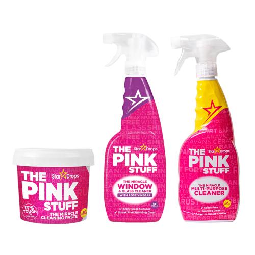 منتجات التنظيف من The Pink Stuff