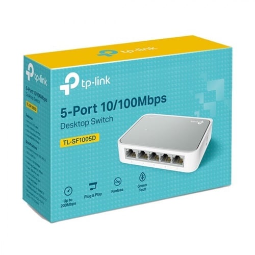 منافذ متعددة 5 منافذ تي بي لينك ديسك توب سويتش أبي...