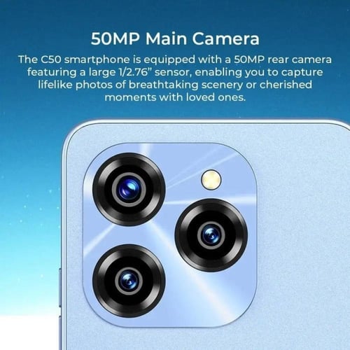 أوكيتيل - هاتف c50 شاشة 6.8 بوصة بطارية 5150 مللي...