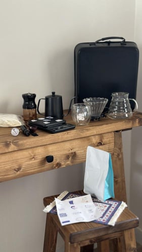 حقيبة أدوات V60 للقهوة المقطرة 14 قطعة مع محصول قه...