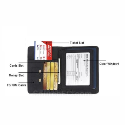 محفظة جواز السفر 6 × 1