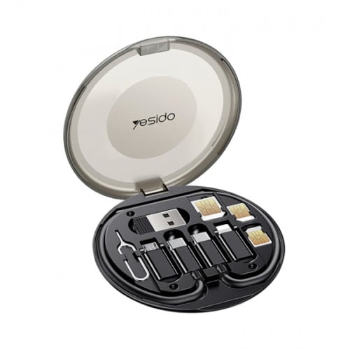 صندوق تخزين متعدد الوظائف 6 في 1للهاتف المحمول من...