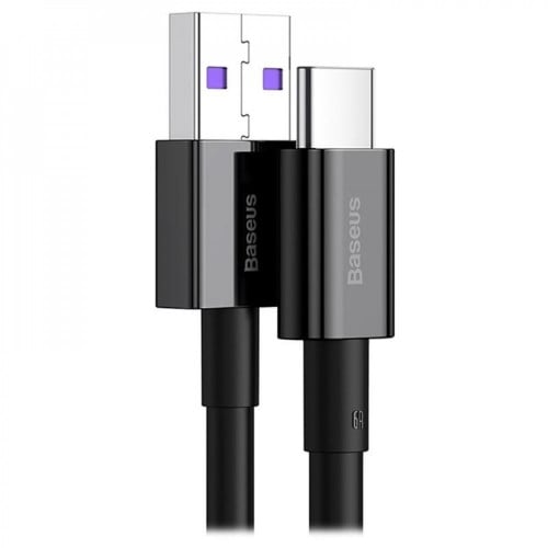 كيبل شحن بيسوس يو اس بي تايب سي 1 متر - اسود