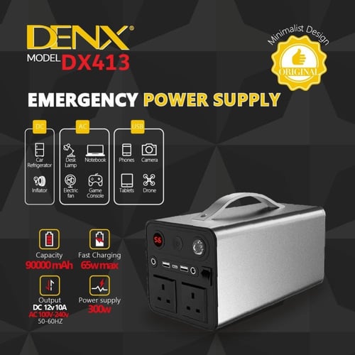 مولد كهربائي محمول للرحلات بقوة 90,000 ملي امبير,...