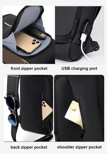 شنطة كتف مضادة للسرقة، شنطة ظهر يومية خفيفة الوزن...