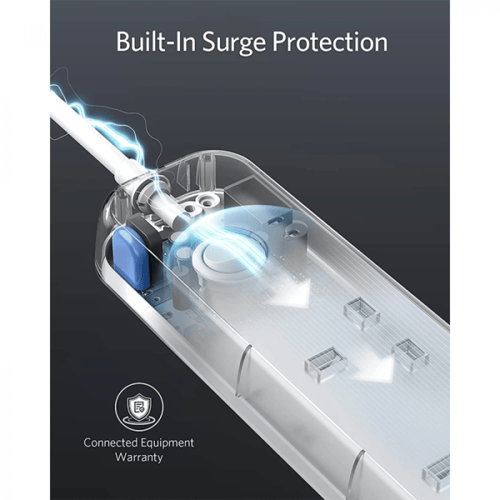 توصيلة بـ 3 مخارج كهرباء ومخرجين USB ومخرج PD وبقو...