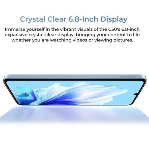 أوكيتيل - هاتف c50 شاشة 6.8 بوصة بطارية 5150 مللي...