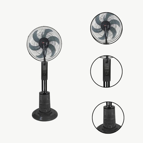 مروحة تبريد مع رذاذ الماء الكهربائية مع جهاز تحكم...