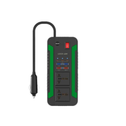 محول كهرباء للسيارة بقوة 300 واط سبارك ماركة جرين